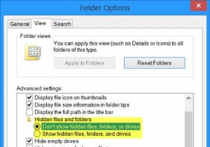 विंडोज 11/10 में छिपी हुई फाइलें और फोल्डर गायब हैं या काम नहीं कर रहे हैं 