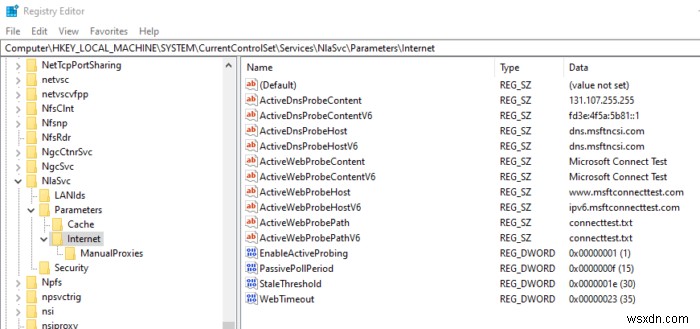 Msftconnecttest रीडायरेक्ट त्रुटि को कैसे दूर करें 