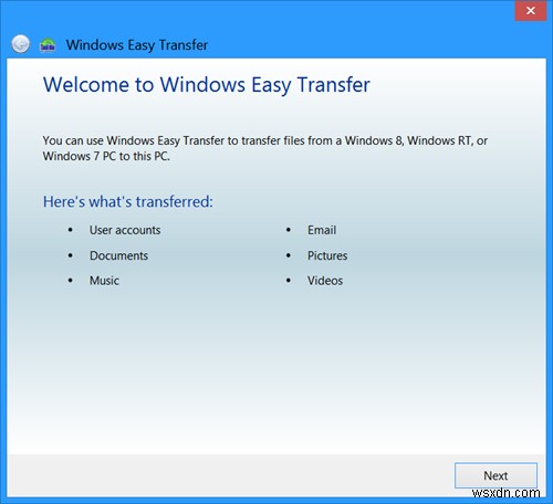 Windows Easy Transfer:आप वर्तमान में एक अस्थायी प्रोफ़ाइल त्रुटि का उपयोग करके लॉग ऑन हैं 