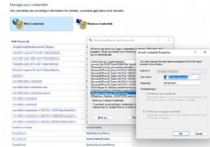 Windows 11/10 में संग्रहीत उपयोगकर्ता नाम और पासवर्ड ढूंढें, जोड़ें, निकालें, संपादित करें, बैकअप लें, पुनर्स्थापित करें 