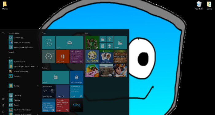 Windows 10 प्रारंभ मेनू धूसर हो गया और अनुत्तरदायी 