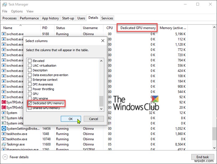 GPU प्रक्रिया मेमोरी काउंटर Windows में गलत मानों की रिपोर्ट करते हैं 