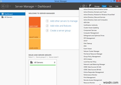 Windows 10 में RSAT अनुपलब्ध DNS सर्वर टूल 