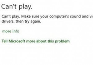 Windows 10 में Xbox Music, मूवी और ग्रूव, टीवी, WMP ऐप्स में त्रुटि 0xc00d11d1 (0xc00d4e86) 