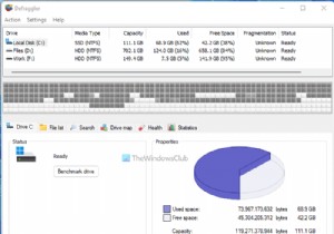 डीफ़्रैग्लर के साथ बूट-टाइम पर डिस्क, फ़ाइलें और सिस्टम फ़ाइलें डीफ़्रैग करें 
