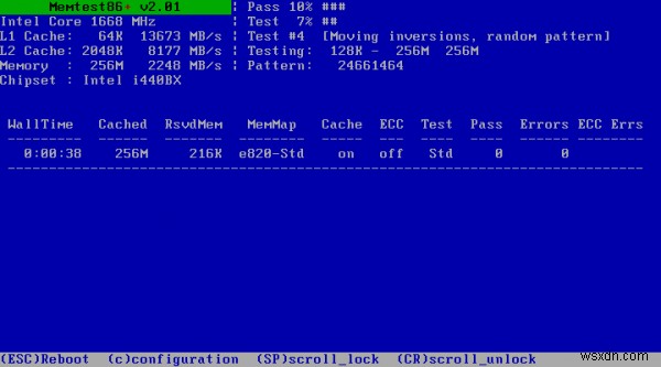 Windows 11/10 पर Memtest86+ के साथ उन्नत मेमोरी डायग्नोस्टिक 