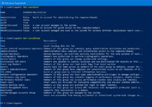 Windows PowerShell का उपयोग करके स्थानीय उपयोगकर्ताओं और समूहों का प्रबंधन कैसे करें 