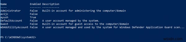 Windows PowerShell का उपयोग करके स्थानीय उपयोगकर्ताओं और समूहों का प्रबंधन कैसे करें 