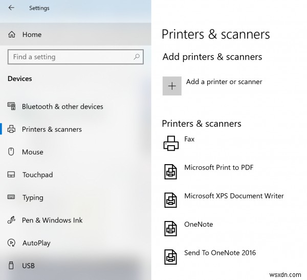 विंडोज 10 कंप्यूटर पर सभी स्थापित प्रिंटर को कैसे सूचीबद्ध करें 