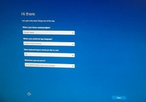 विंडोज 10 हाय देयर स्क्रीन पर अटक गया 