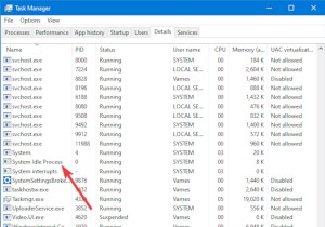 विंडोज सिस्टम निष्क्रिय प्रक्रिया उच्च संसाधनों का उपयोग क्यों कर रही है? 