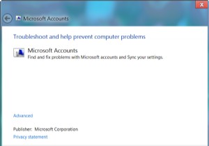 Microsoft खाता समस्या निवारक:Microsoft खाता सिंक और सेटिंग समस्याओं को ठीक करें 