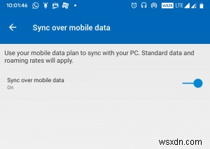 विंडोज 11/10 में मोबाइल डेटा पर अपने फोन ऐप को सिंक करें 