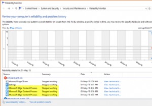 माइक्रोसॉफ्ट एज कंटेंट प्रोसेस ने विंडोज़ में काम करना बंद कर दिया है 