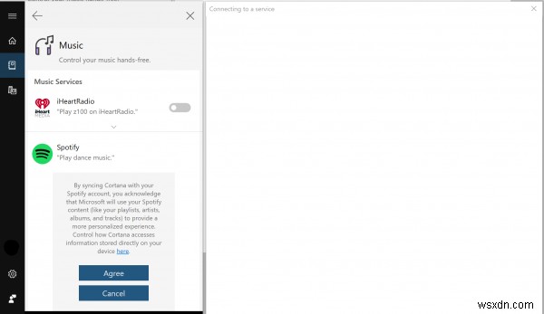 Cortana Spotify विंडोज पीसी पर काम नहीं कर रहा है - एक सेवा से जुड़ रहा है 