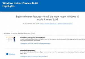 नवीनतम विंडोज 10 इनसाइडर प्रीव्यू बिल्ड फीचर्स कहां देखें? 