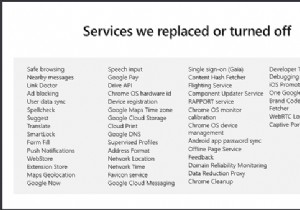 Microsoft ने इन क्रोमियम सेवाओं और सुविधाओं को नए किनारे में अक्षम कर दिया 