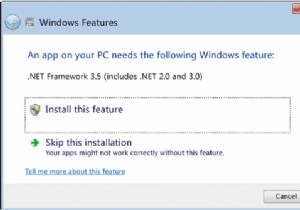 Windows 10 पर .NET Framework 3.5 को सक्षम या स्थापित कैसे करें 