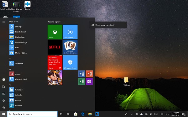 Windows 10 v1903 मई 2019 नई सुविधाओं की सूची अपडेट करें 