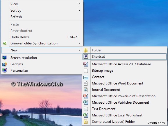 विंडोज 10 में डेस्कटॉप शॉर्टकट का उपयोग करके एप्लिकेशन फ़ोल्डर तक पहुंचें और लॉन्च करें 