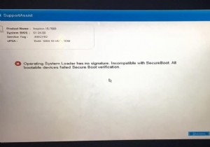 फिक्स ऑपरेटिंग सिस्टम लोडर की विंडोज 10 पर कोई सिग्नेचर समस्या नहीं है 
