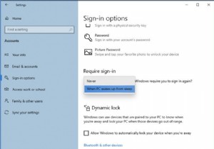 रजिस्ट्री का उपयोग करके स्लीप के बाद विंडोज 10 ऑटो लॉगिन कैसे करें 