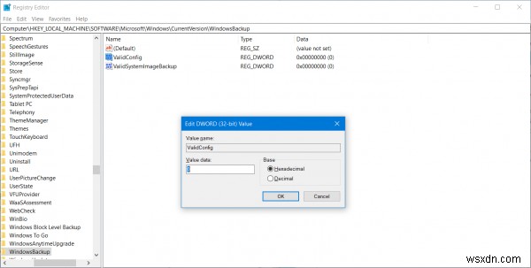 Windows बैकअप के लिए एक आंतरिक त्रुटि हुई (0x80070716) 