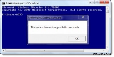 विंडोज 11/10 ऑपरेटिंग सिस्टम में फुल स्क्रीन कमांड प्रॉम्प्ट 