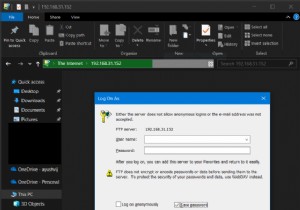 विंडोज 10 पर एफ़टीपी सर्वर पर फाइलों को कैसे अपडेट करें 