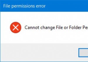 Windows 10 में फ़ाइल या फ़ोल्डर अनुमतियाँ बदलने में असमर्थ 