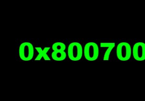 विंडोज अपडेट, सिस्टम रिस्टोर या एक्टिवेशन एरर कोड 0x8007000D 