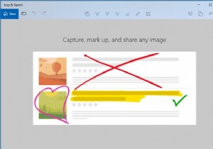 विंडोज 10 में स्क्रीनशॉट कैप्चर और एनोटेट करने के लिए स्निप और स्केच ऐप का उपयोग कैसे करें 