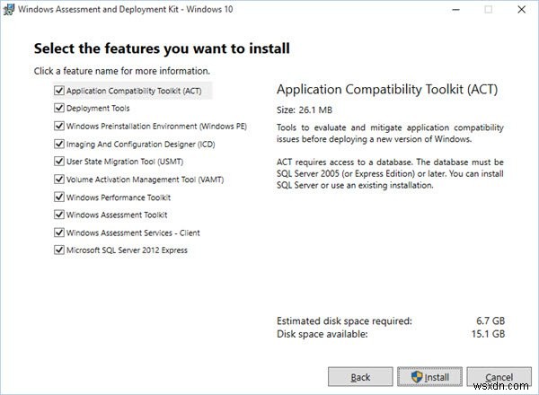 Windows 10 v809 के लिए Windows ADK में नया क्या है? 