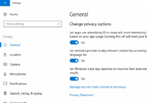 विंडोज 10 में ऐप लॉन्च ट्रैकिंग को कैसे इनेबल या डिसेबल करें? 