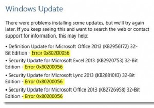 विंडोज 10 अपग्रेड या अपडेट के दौरान त्रुटि 0x80200056 ठीक करें 
