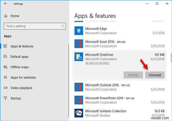 Windows 10 पर OneDrive का एक नया संस्करण स्थापित किया गया है 