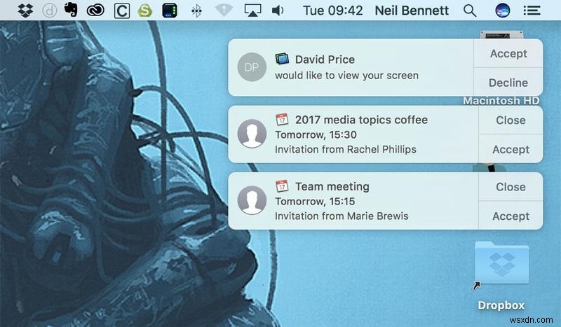 Mac, iPad और iPhone पर स्क्रीन कैसे साझा करें 