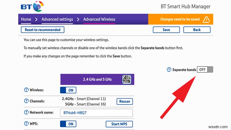 मैक पर 5GHz पर कैसे स्विच करें 