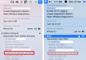 कैसे बताएं कि आपका मैक वाई-फाई 2.4GHz या 5GHz है? 