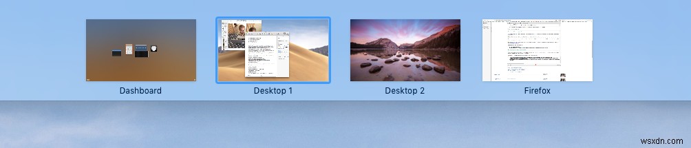 Mac पर फ़ुल स्क्रीन और स्प्लिट व्यू का उपयोग कैसे करें 