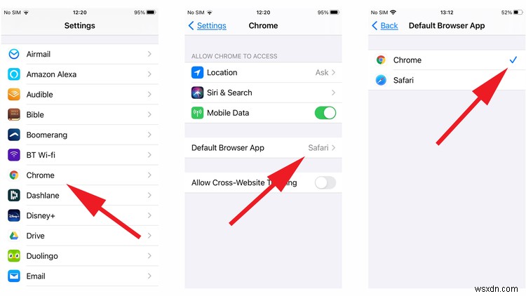 अपने iPhones डिफ़ॉल्ट ऐप्स कैसे बदलें (iOS 14 और iOS 13 में) 