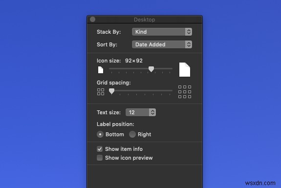 Mojave Desktop Stacks और अन्य तरकीबों से Mac डेस्कटॉप को साफ करें 