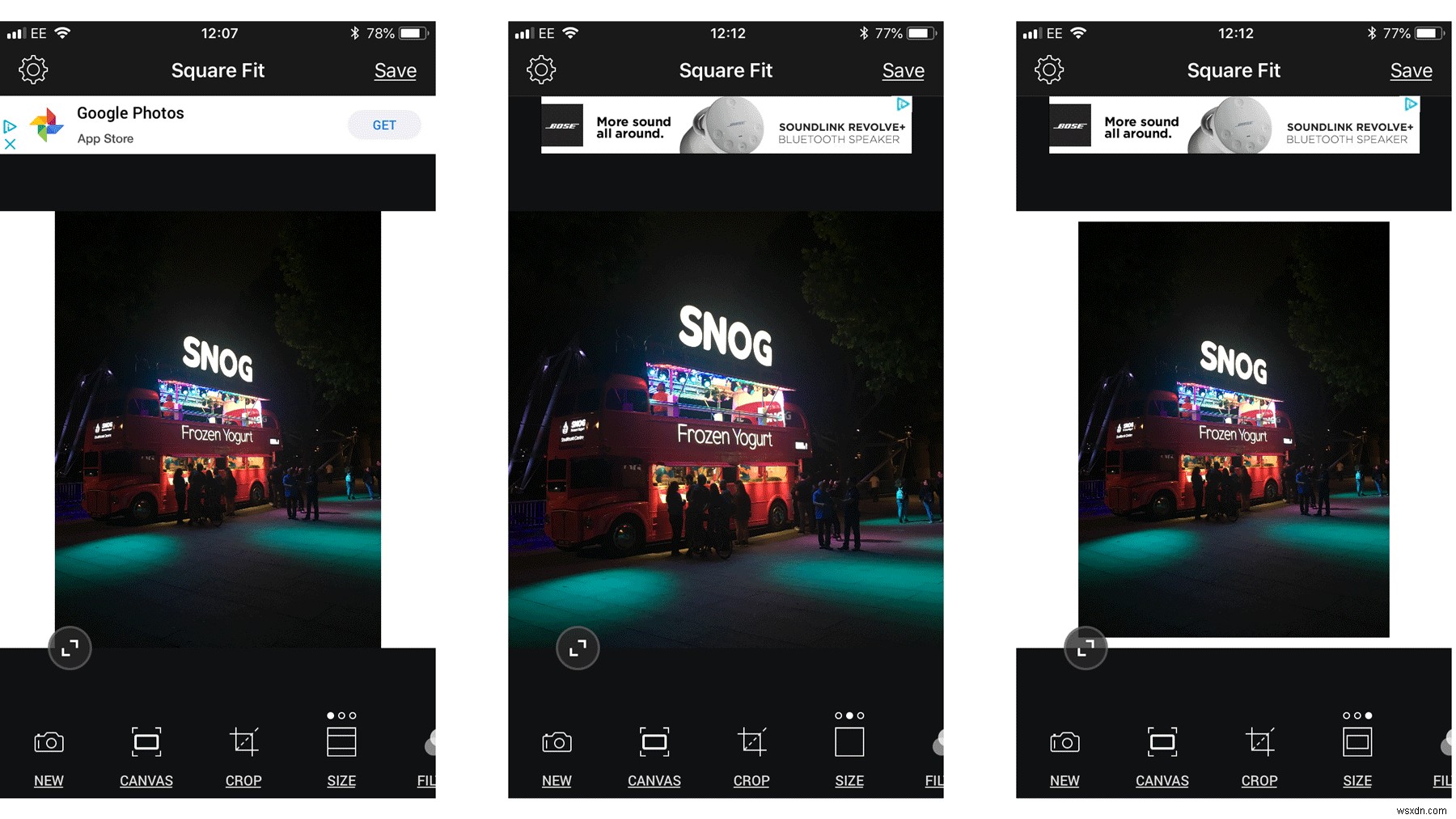iPhone पर Instagram पर पूर्ण आकार की फ़ोटो कैसे अपलोड करें 