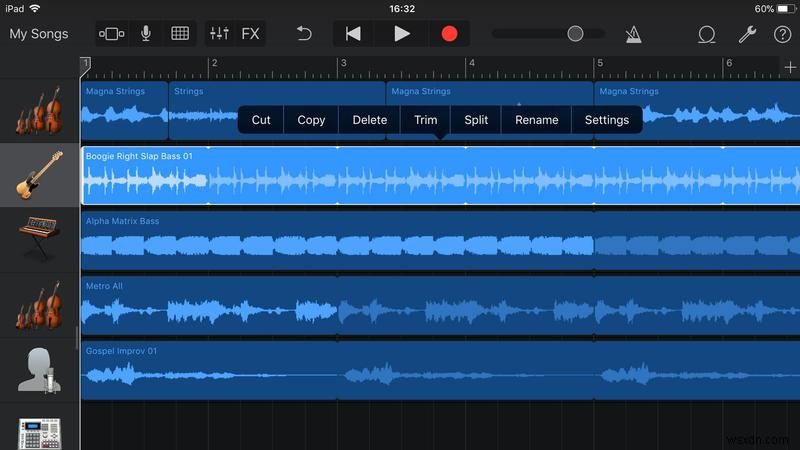 iPad और iPhone के लिए GarageBand में कैसे संपादित करें 