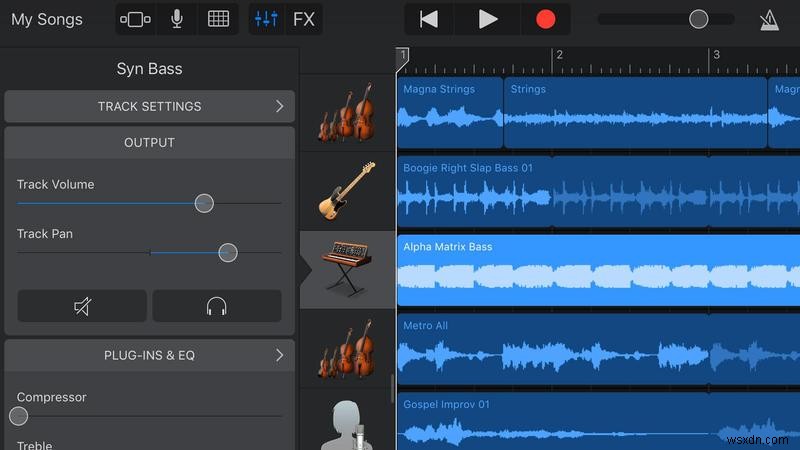iPad और iPhone के लिए GarageBand में कैसे संपादित करें 