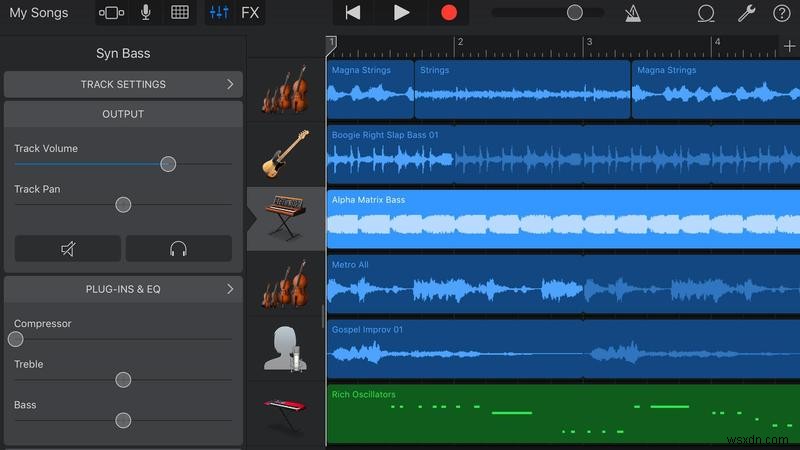 iPad और iPhone के लिए GarageBand में कैसे संपादित करें 