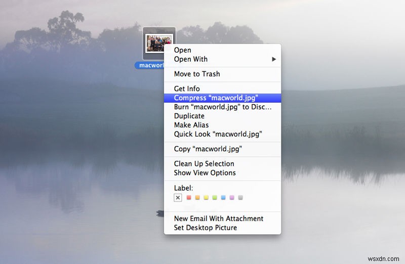 Mac . पर फ़ाइलों को ज़िप कैसे करें? 