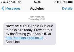 चेतावनी:आपकी Apple ID आज समाप्त होने वाली है, यह एक फ़िशिंग घोटाला है 