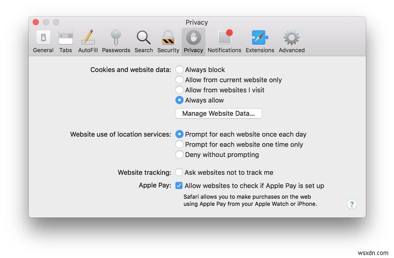 Mac . पर ऑनलाइन अपनी गोपनीयता की रक्षा कैसे करें 