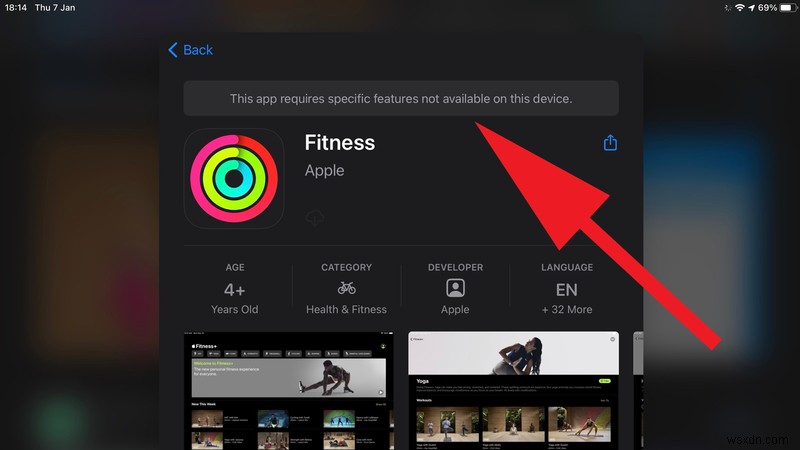 iPad पर फ़िटनेस ऐप कैसे इंस्टॉल करें 